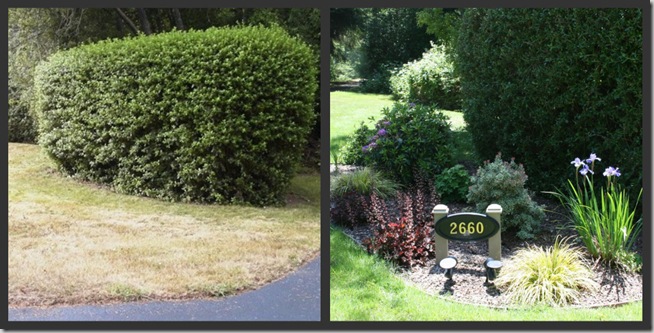 before after McKinleyville front entry before after McKinleyville front entry